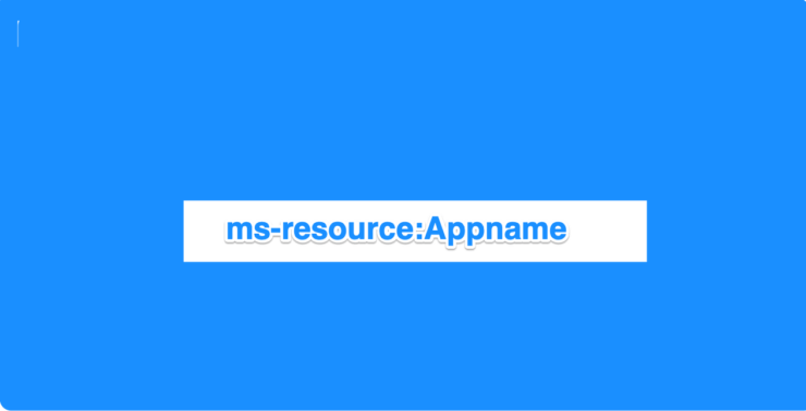 Fix ms-resource:Appname Error in Windows 11
