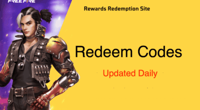 Free Fire Redeem Codes for Today