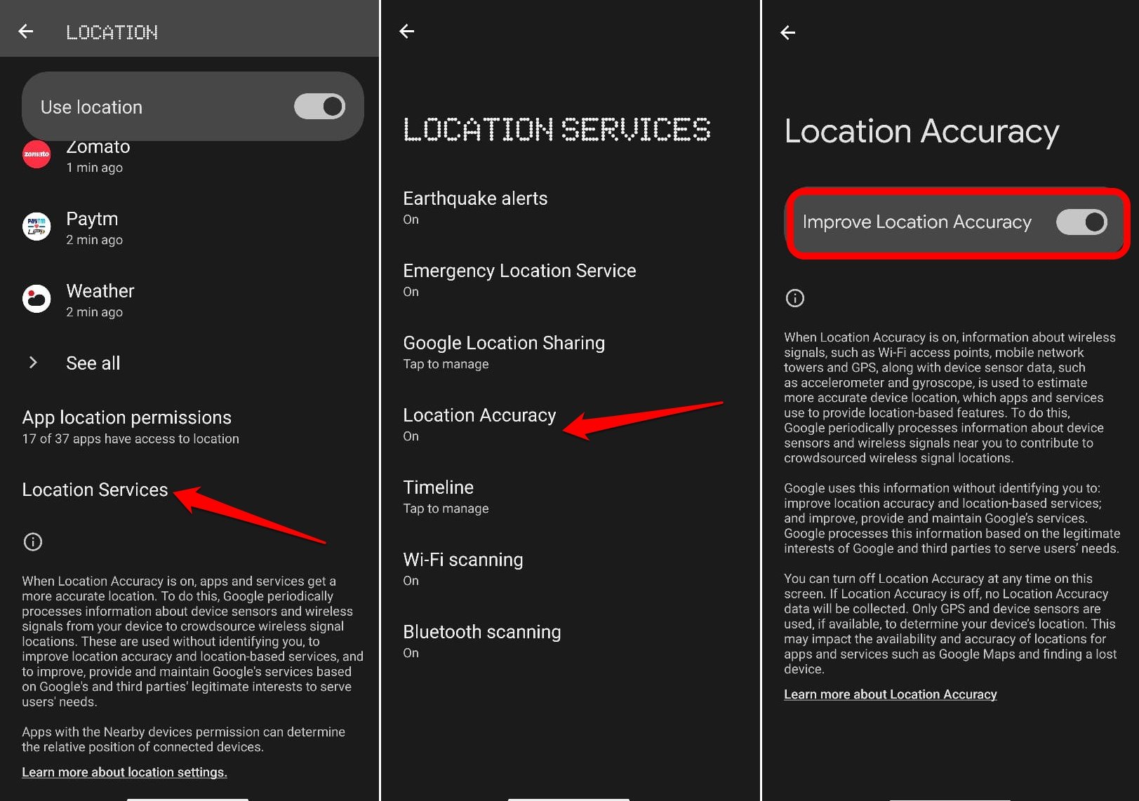 GPS Location Accuracy
