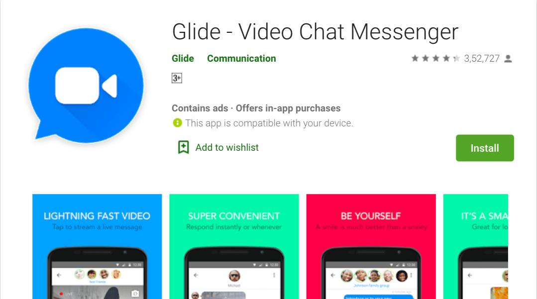 Glide facetime alternative