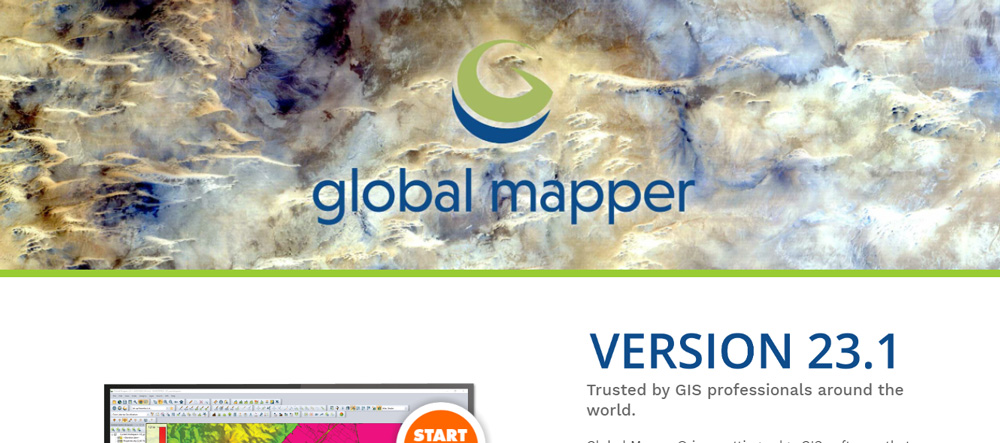 download the new Global Mapper 25.0.2.111523