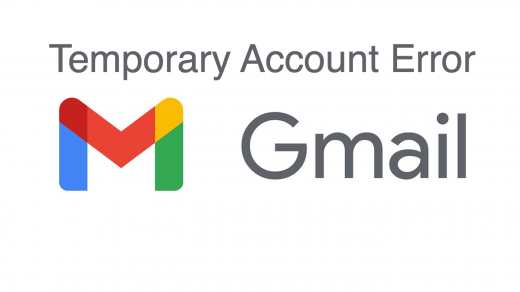 Gmail Temporary Error Fix
