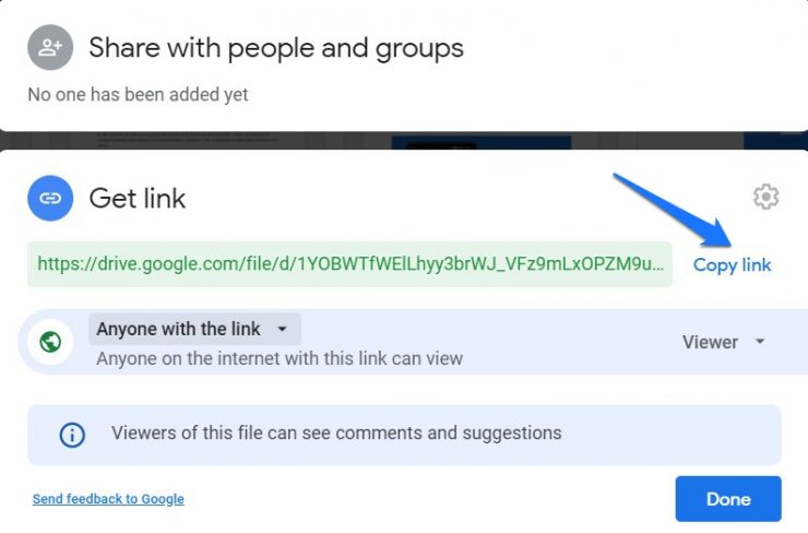 get fileid from google drive url