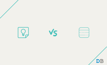 Google Keep vs Apple Notes