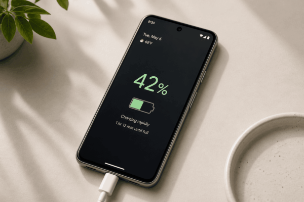 Google Pixel plugged after battery draining fast