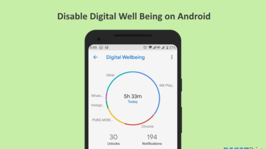 How to Disable Digital Well Being on Android