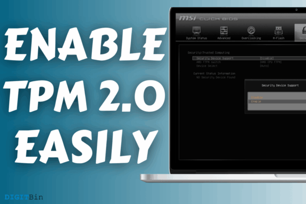 How to Enable TPM 2.0 in Motherboard BIOS