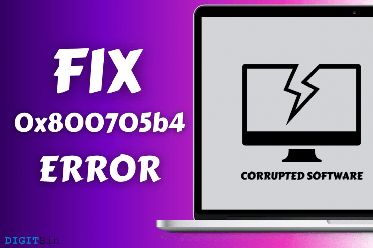 How to Fix the Windows Update Error Code 0x800705b4