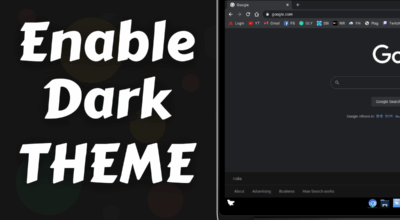How to enable Dark Mode in Google Search Engine