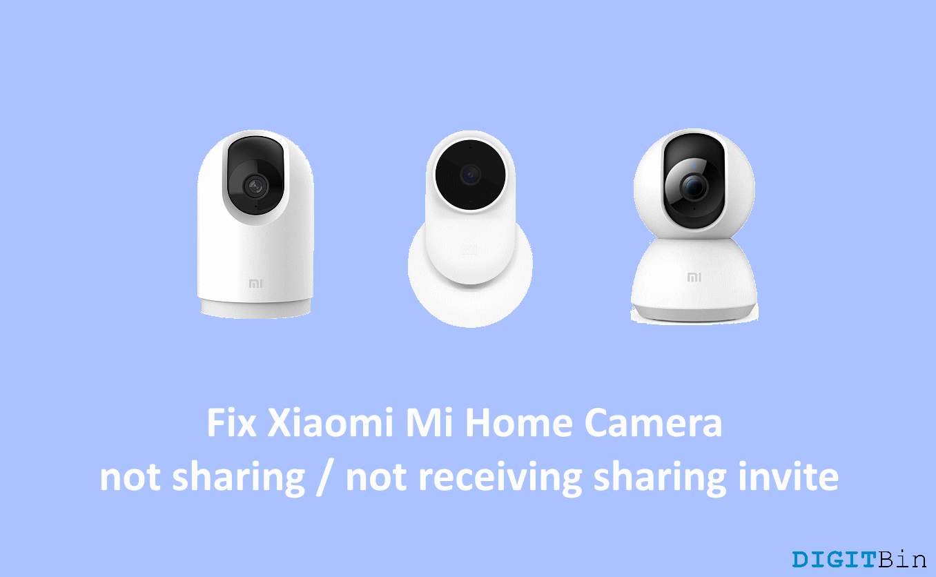 How to Fix Mi Home Camera Not Sharing/Receiving Invite?