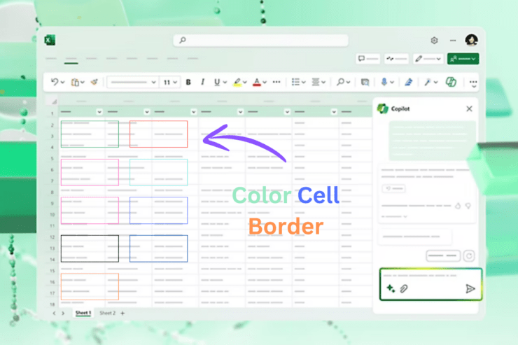 How to Change the Border Colors in Microsoft Excel