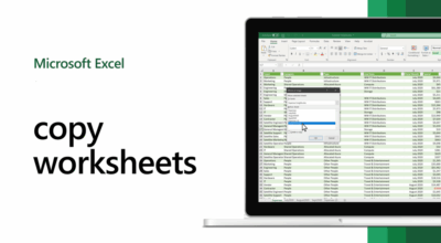 How to Duplicate a Sheet in Microsoft Excel