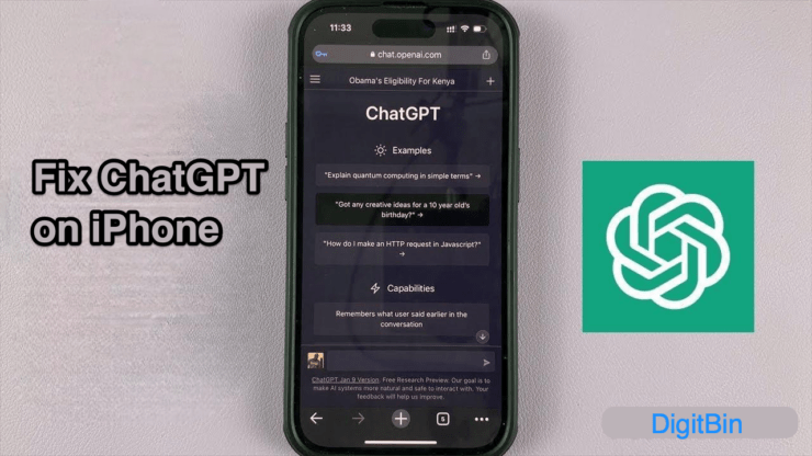 How to Fix ChatGPT App Not Working on iPhone? 1