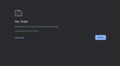 How to Fix Status_Access_Violation Error