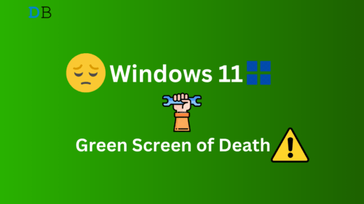 How to Fix Windows 11 Green Screen of Death 1