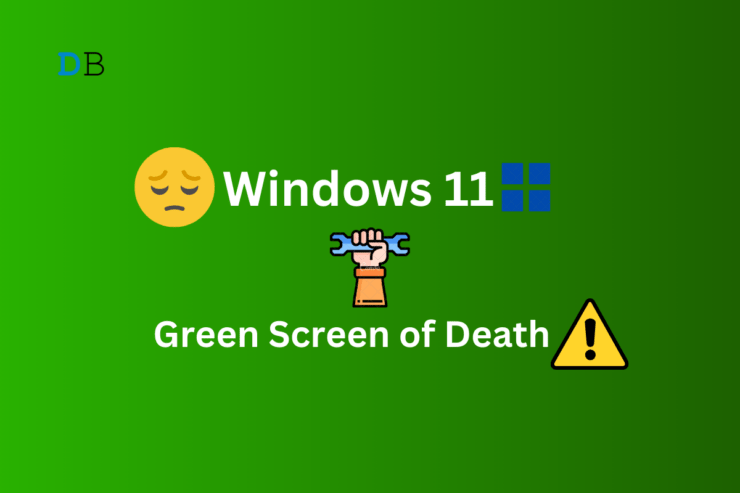 How to Fix Windows 11 Green Screen of Death 1