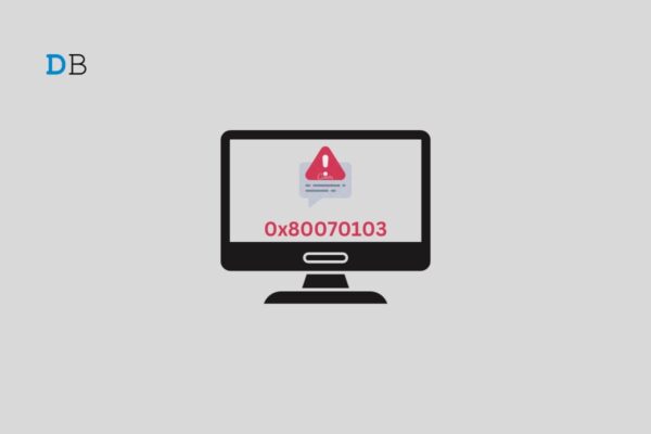 How to Fix Windows Update Error 0x80070103