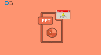 How to Fix 'An Error Occurred while PowerPoint was Saving the File'