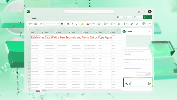 How to Fix 'Retrieving Data Wait a Few Seconds and Try to Cut or Copy Again' Error 1