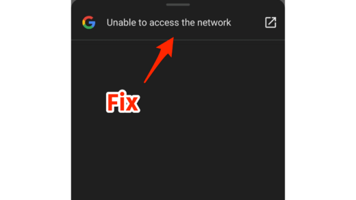 Unable to Access Network: Fix Chrome Contextual Search Error 3