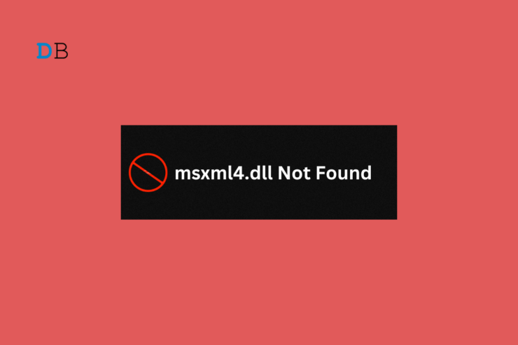 How to Fix msxml4.dll Not Found or Missing Errors on Windows 11