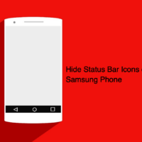 How to Hide Status Bar Icons on Samsung Phone 2