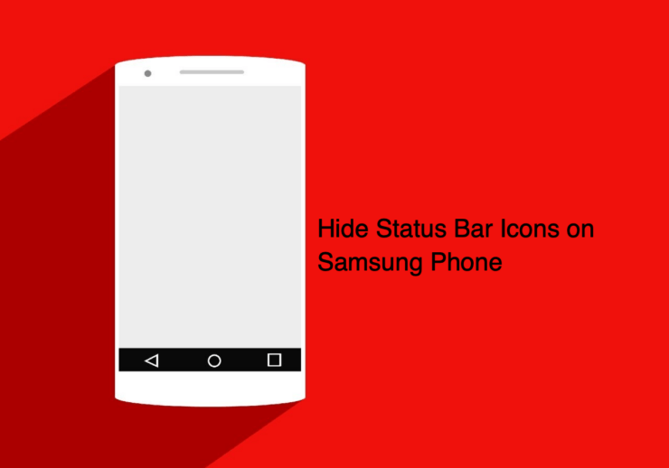 How to Hide Status Bar Icons on Samsung Phone 1