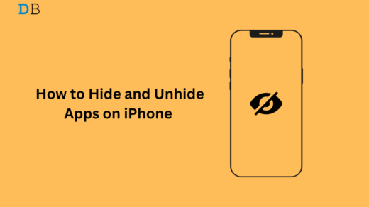 How to Hide and Unhide Apps on iPhone