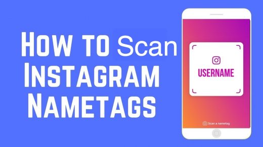 How to Scan Instagram QR Code Name Tags