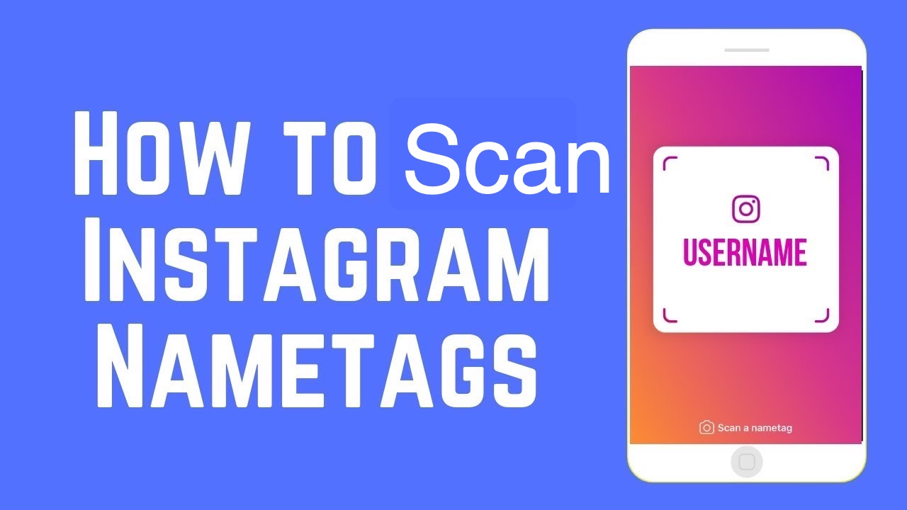 How to Scan Instagram QR Code Name Tags