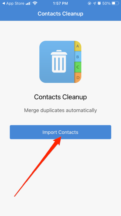 import contacts permissions iphone