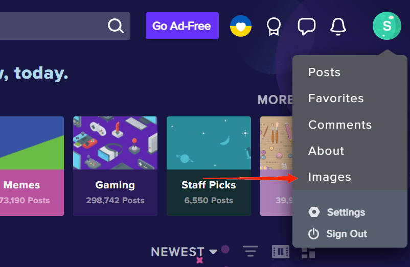 image folder in imgur