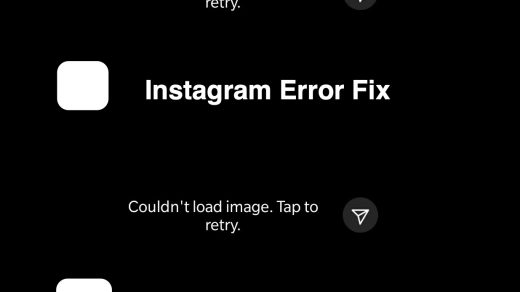 Instagram Couldn't Load Image, Tap to Retry