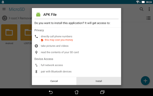 How to Fix 'Unable to Click on Install Button during APK Installation'?