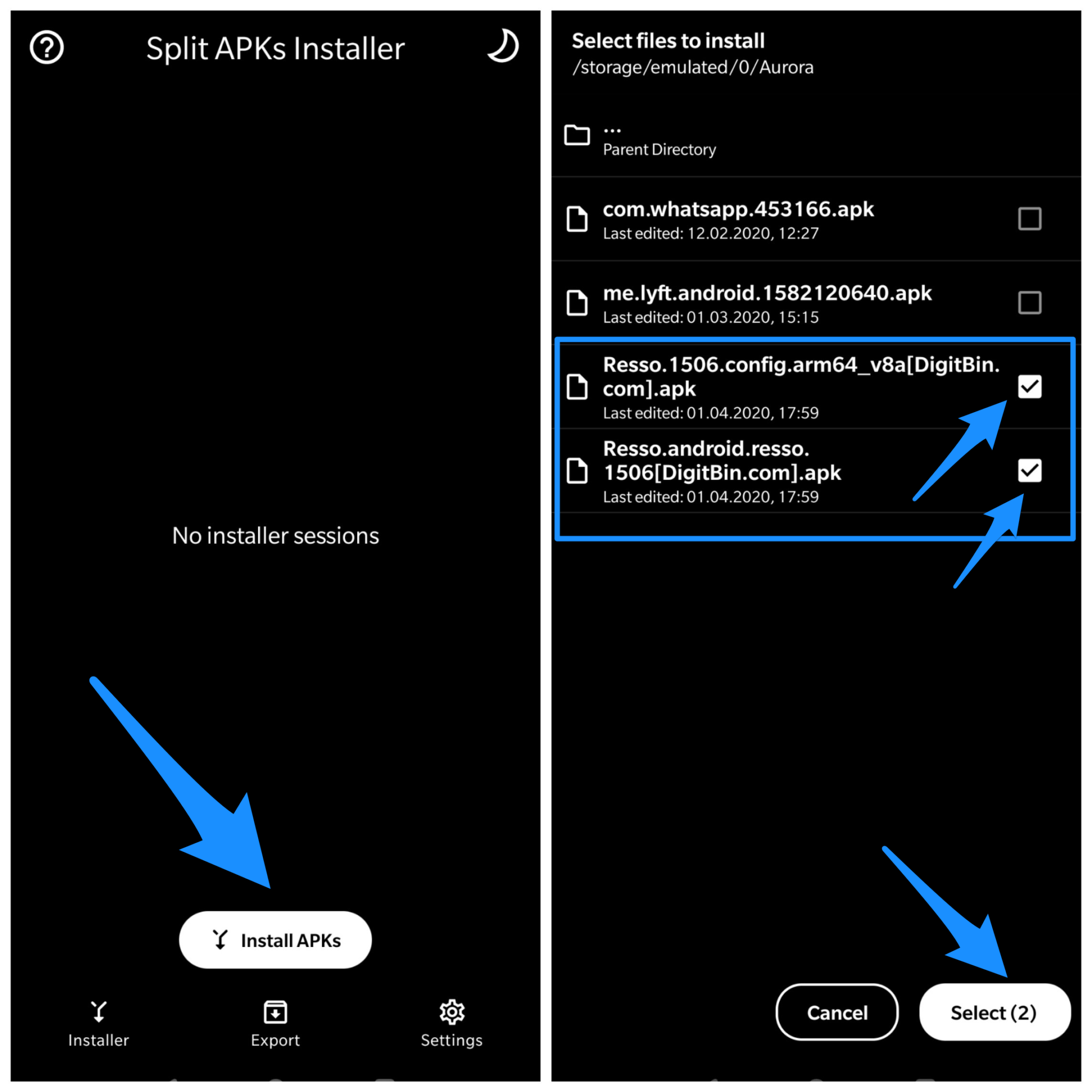 Install App Bundles  XPAK  APKM  APKS  AAB  in Android TV - 54