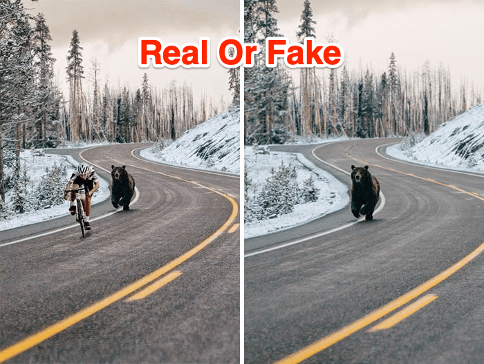 How do you tell if an image is real or edited?