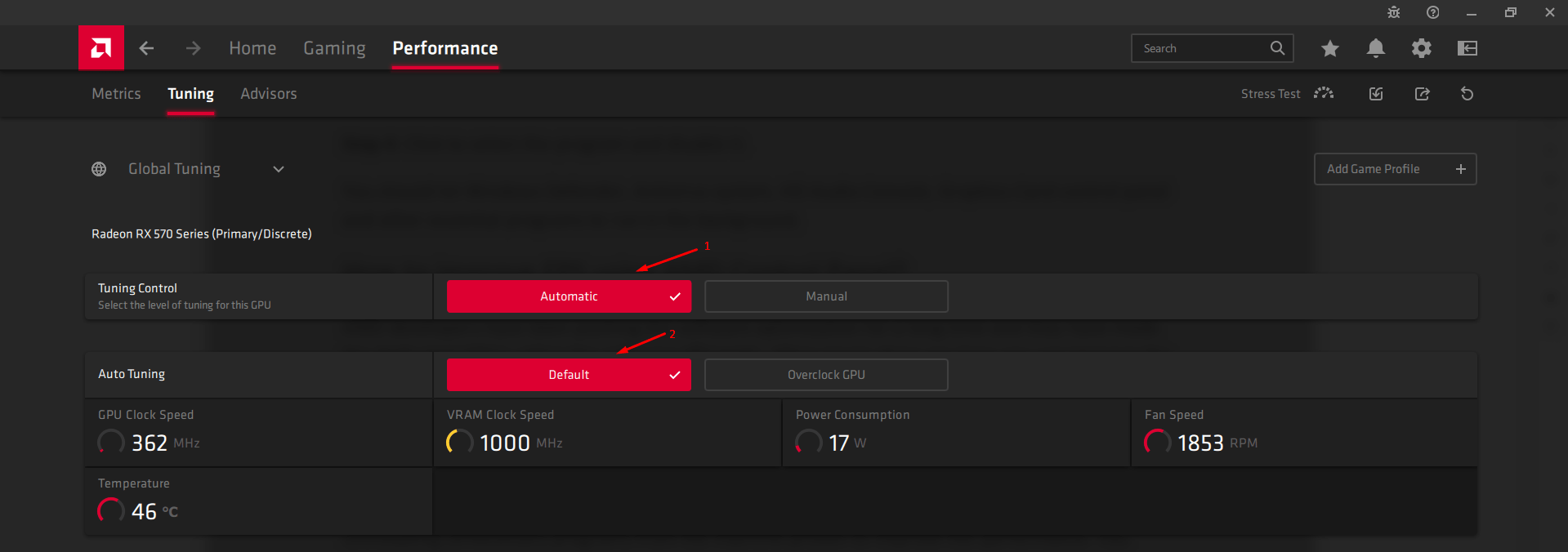 Keep the overclocking capabilities on automation.