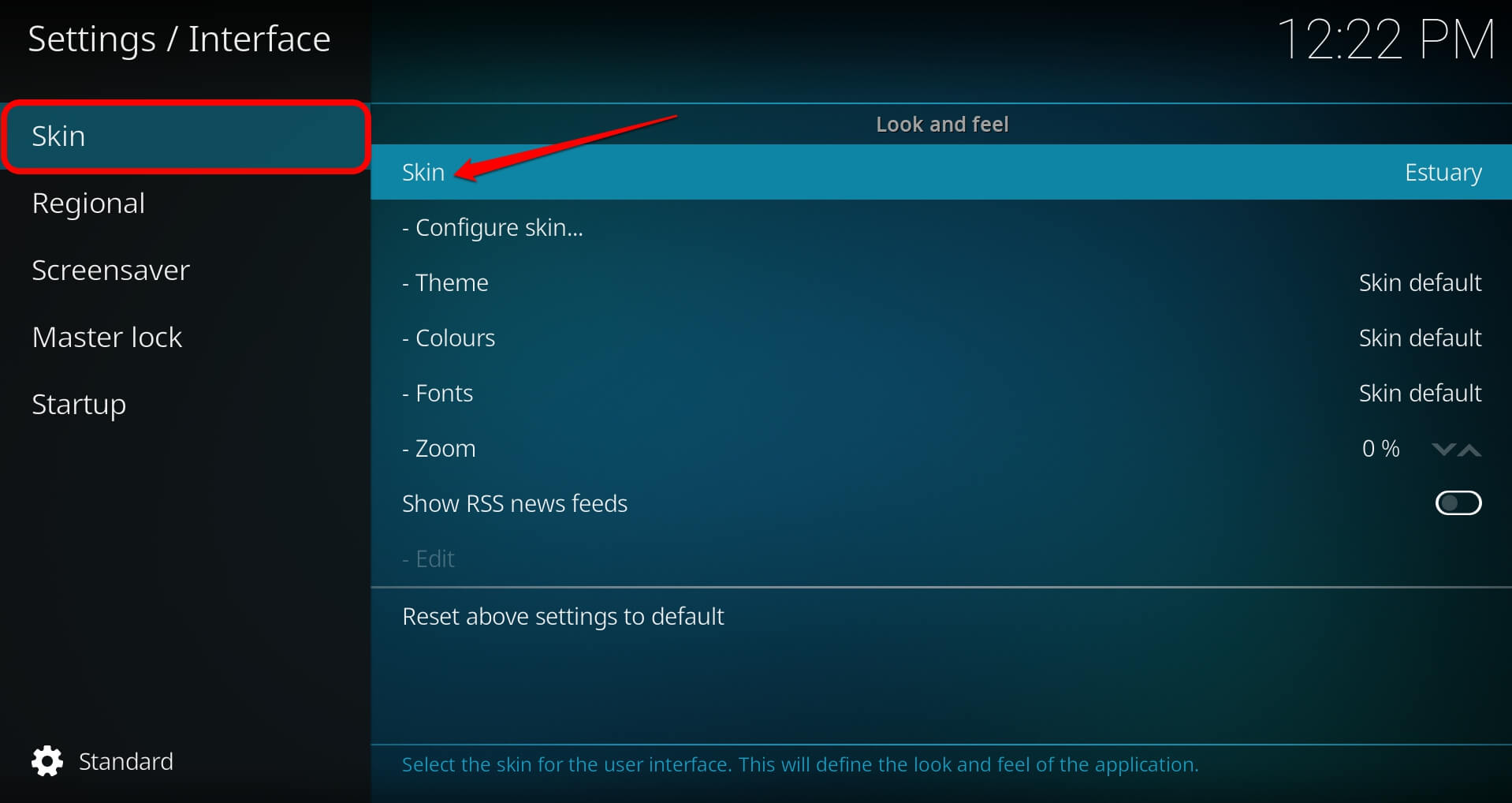 Kodi Skins