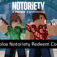 Latest Roblox Notoriety Redeem Codes