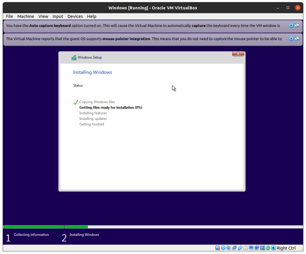 Let Windows install the softwar