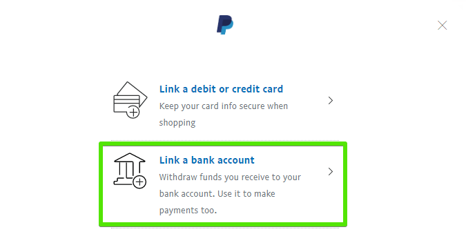 Link a Bank Account
