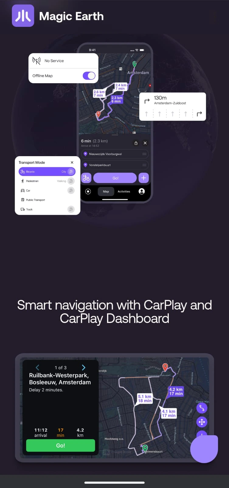 MagicEarth map app for Android 