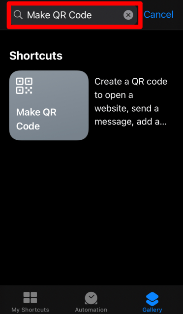 Make QR Code