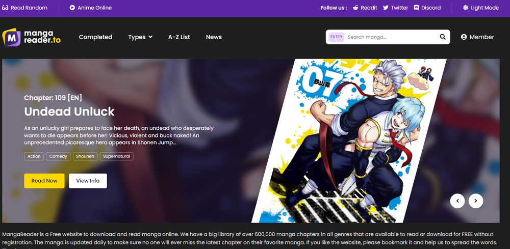 Read Manga Online For Free – The Biggest Manga Library