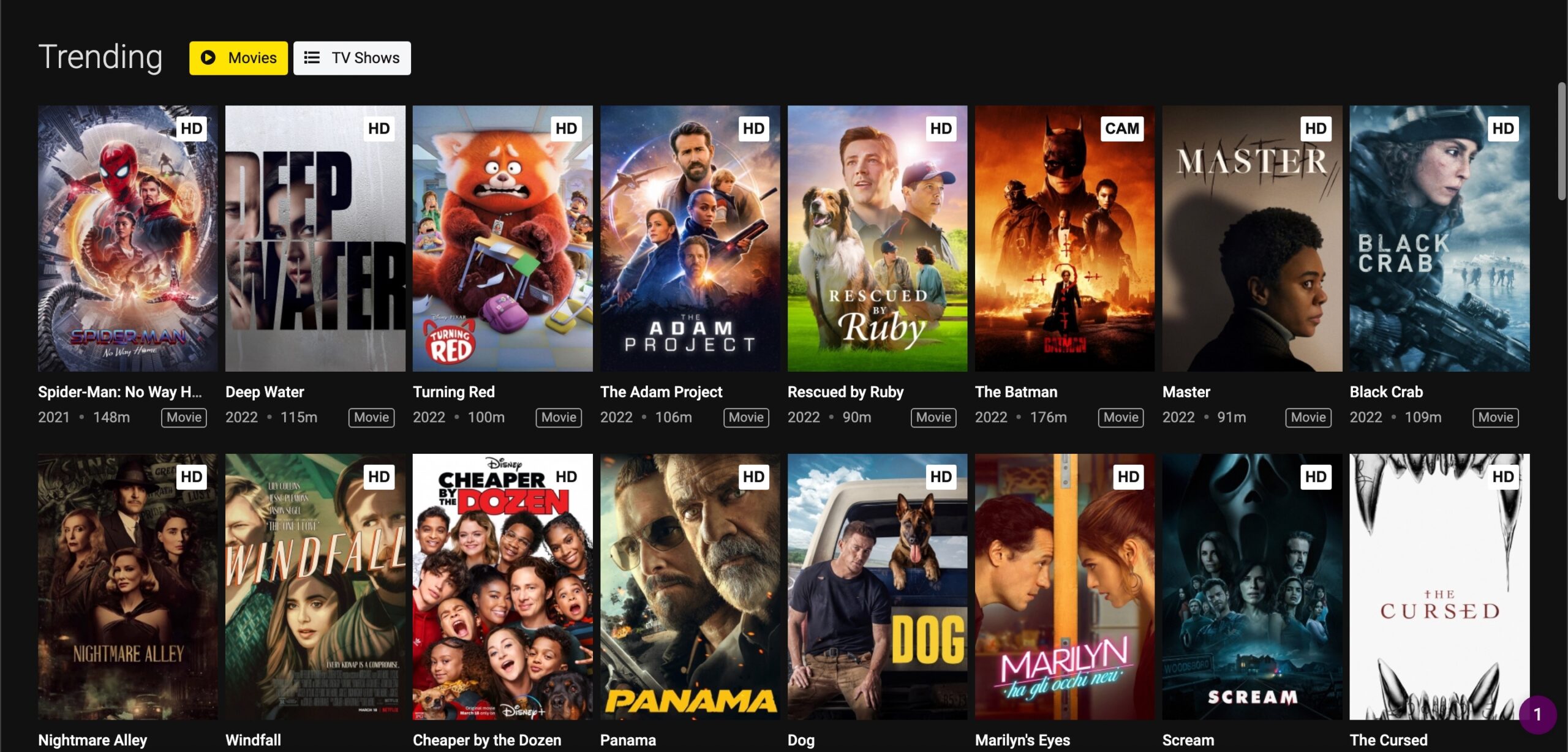 websites to download movies for free