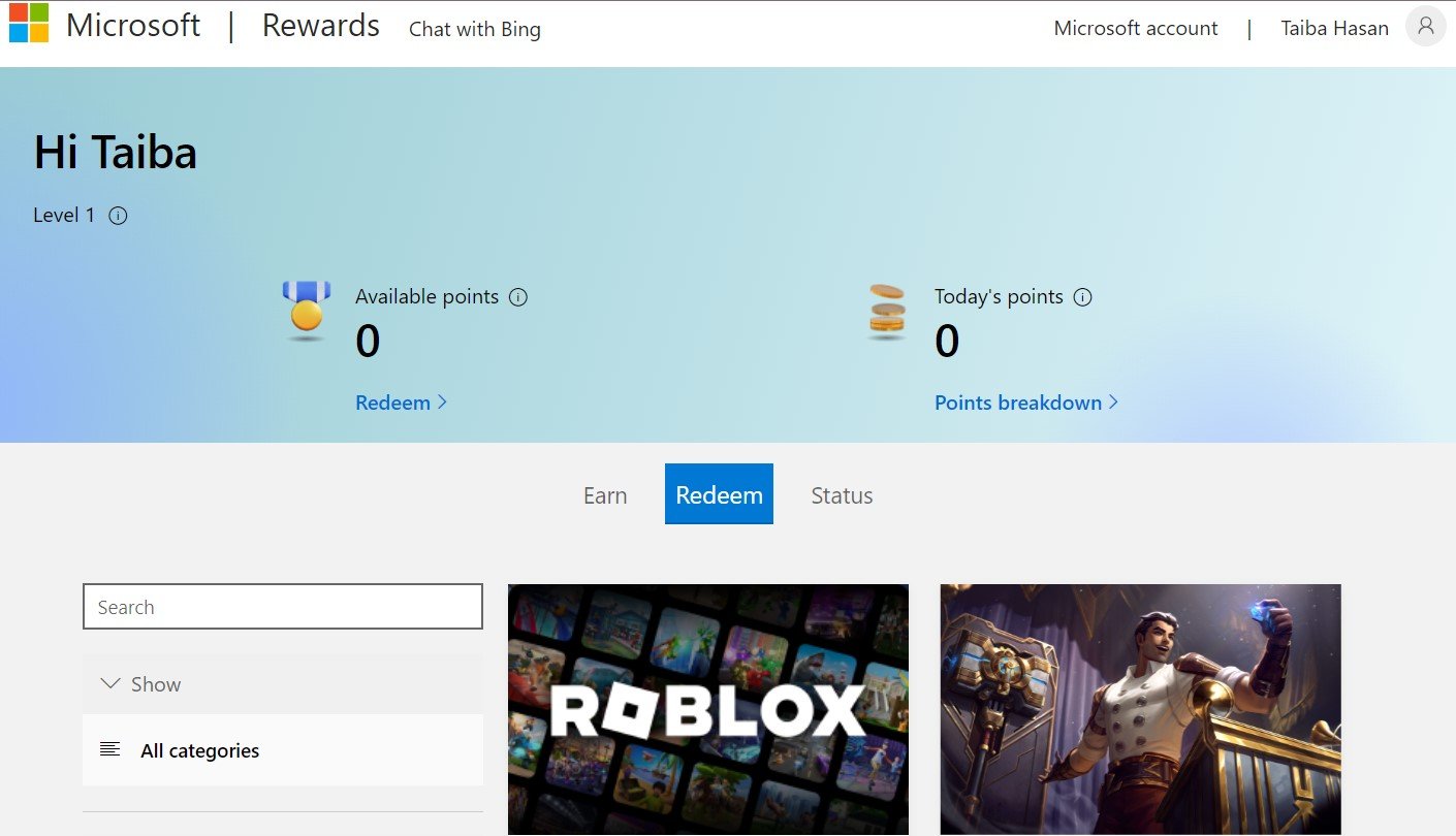 Roblox Microsoft Rewards Gift Card Not Showing Up - Microsoft