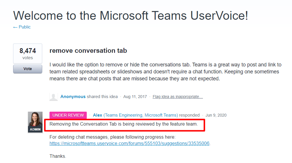 Microsoft Team Support