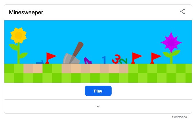 google minesweeper game