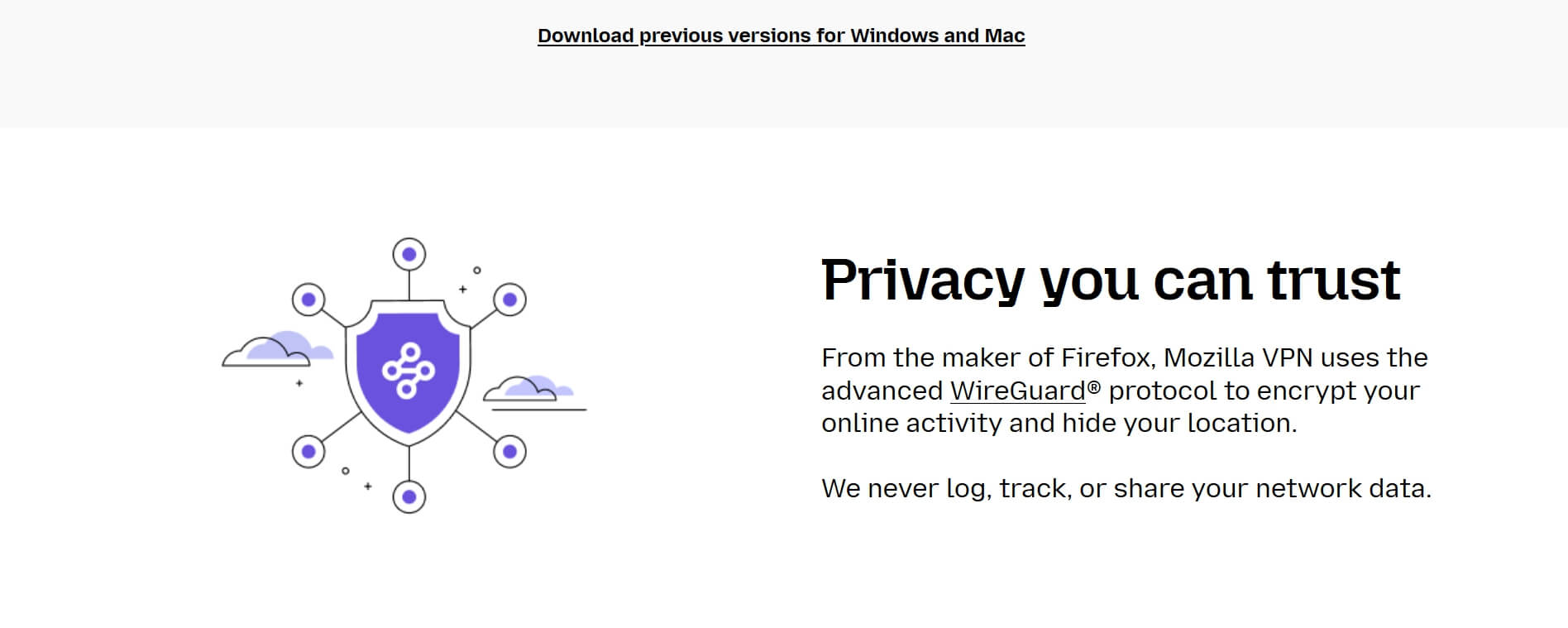 Mozilla VPN security