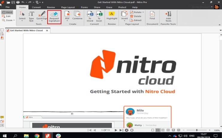 Nitro Pro PDF File Editor